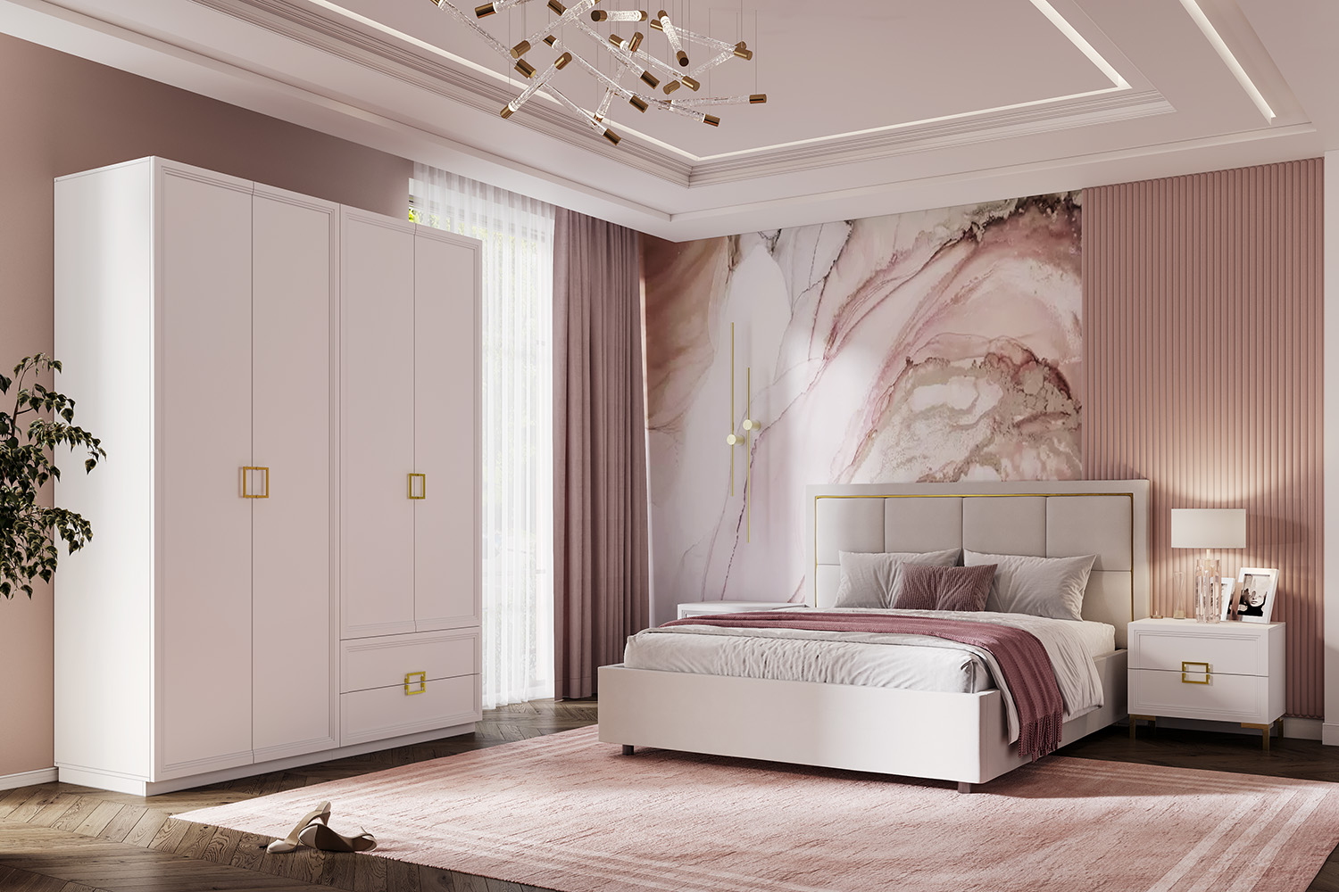 Шкафы платяные - изображение №4 "Шкаф Дольче"  на www.Angstrem-mebel.ru